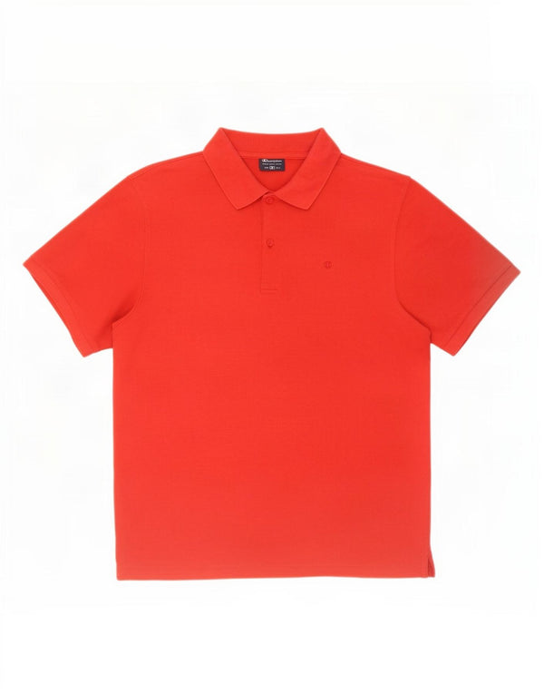 Champion Polo Hombre Rojo Mediano