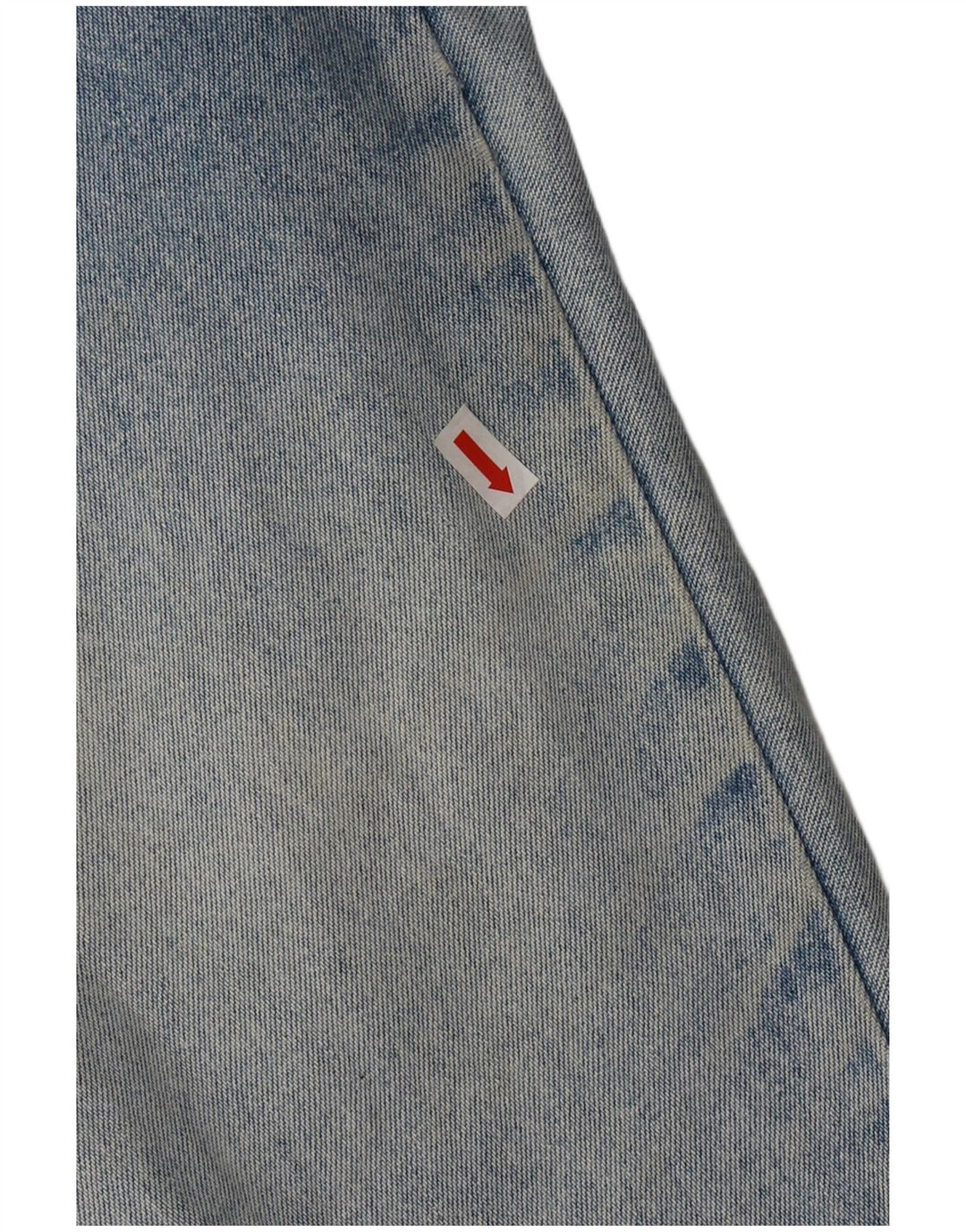 Roccobarocco Jeans cónicos de talle alto para mujer IT 45 Medium W31 L31 Azul