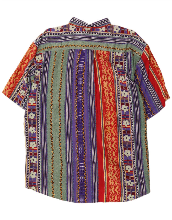 Fairbanks Camisa Manga Corta Hombre XL Rayas Multicolor