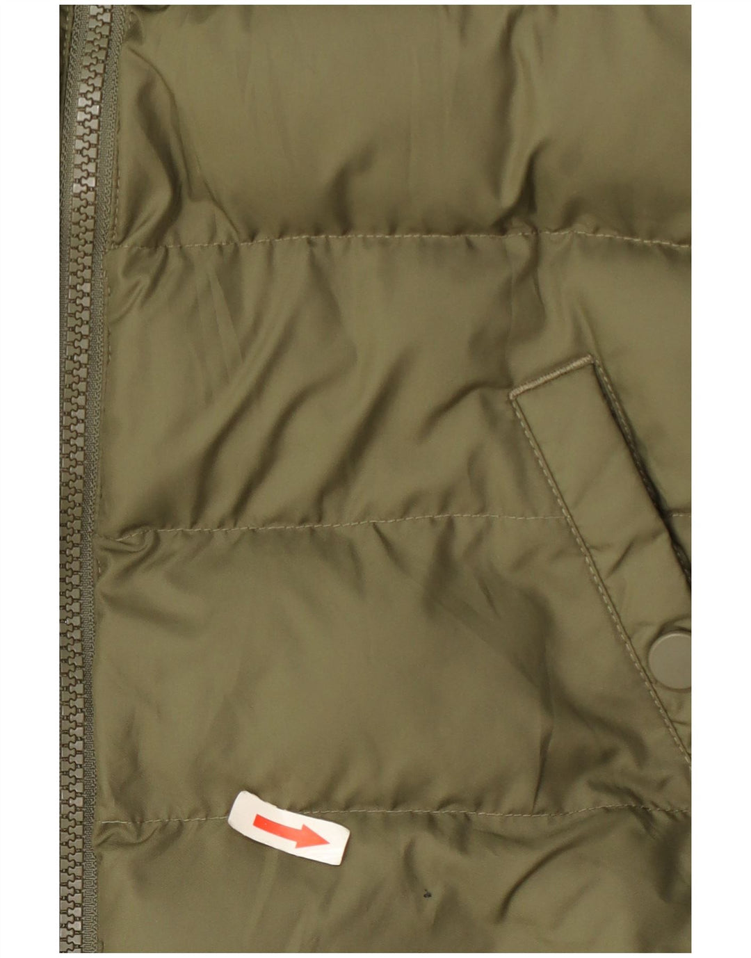 Nike Chaqueta acolchada con capucha para niños 10-11 años Mediana Caqui Poliéster