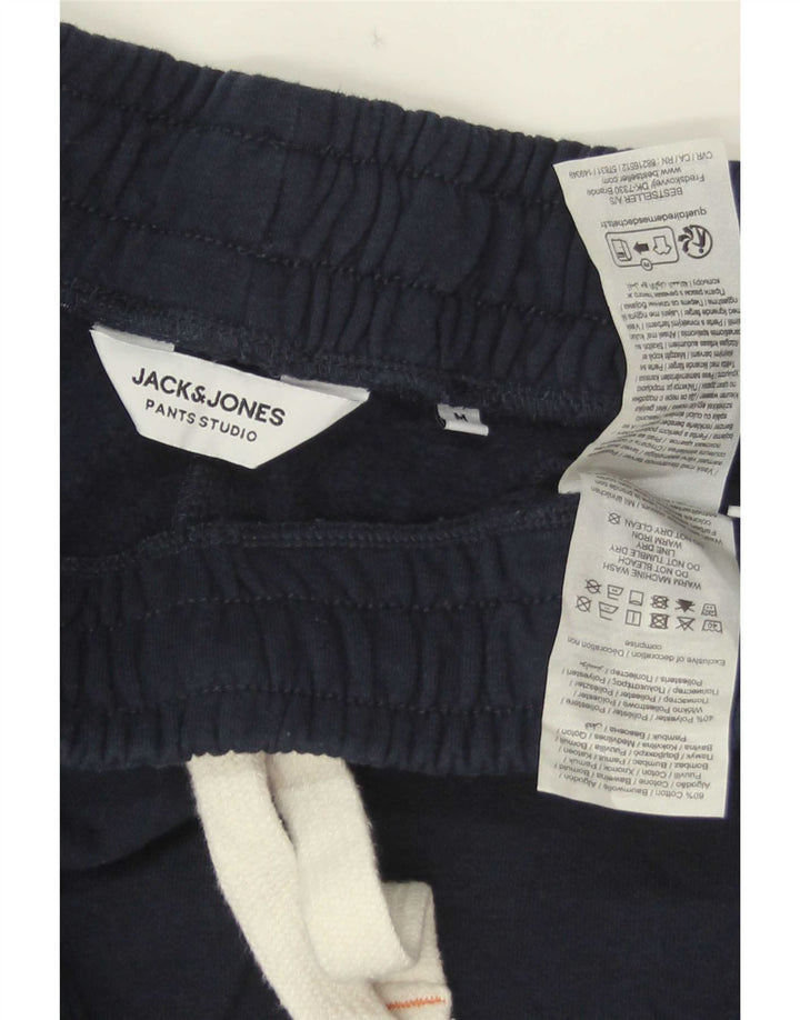 Jack & Jones Hombre Pantalones De Chándal Joggers Medium Azul Marino Algodón