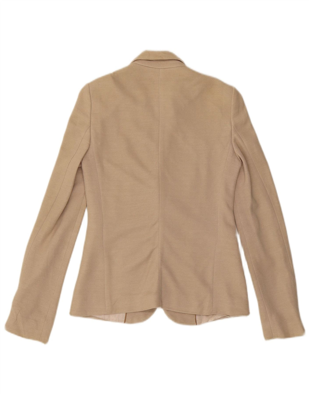 MASSIMO DUTTI Chaqueta Blazer de 1 Botón Mujer EU 36 XS Viscosa Beige