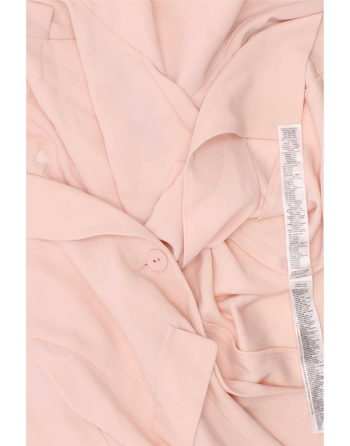 Liu Jo Chaqueta Blazer de 1 Botón para Niña 7-8 Años Rosa Poliéster