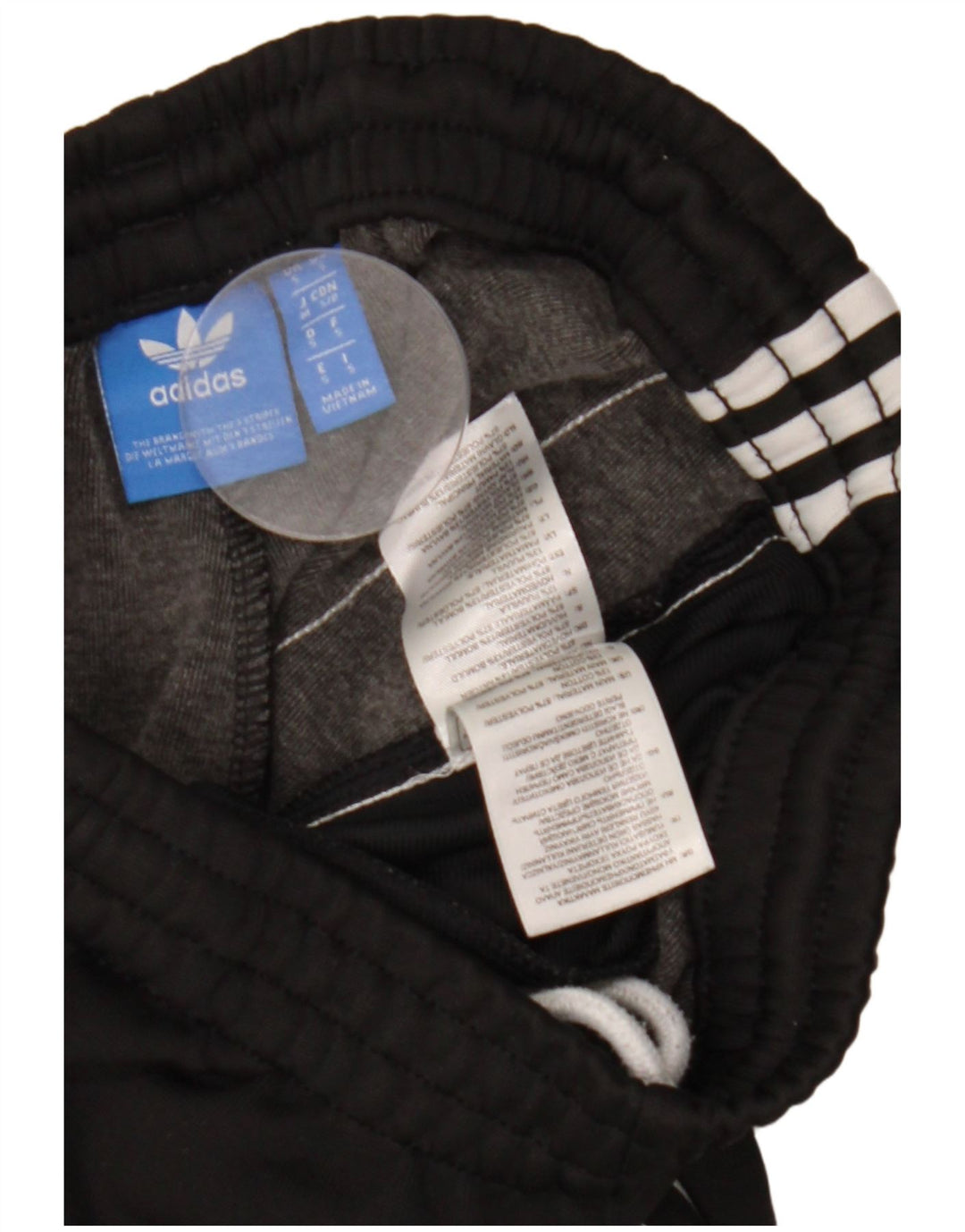 Adidas Hombre Pantalones De Chándal Joggers Small Negro Poliéster