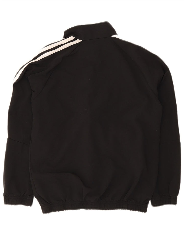 Adidas Chaqueta de chándal para niño 9-10 años Negro Poliéster