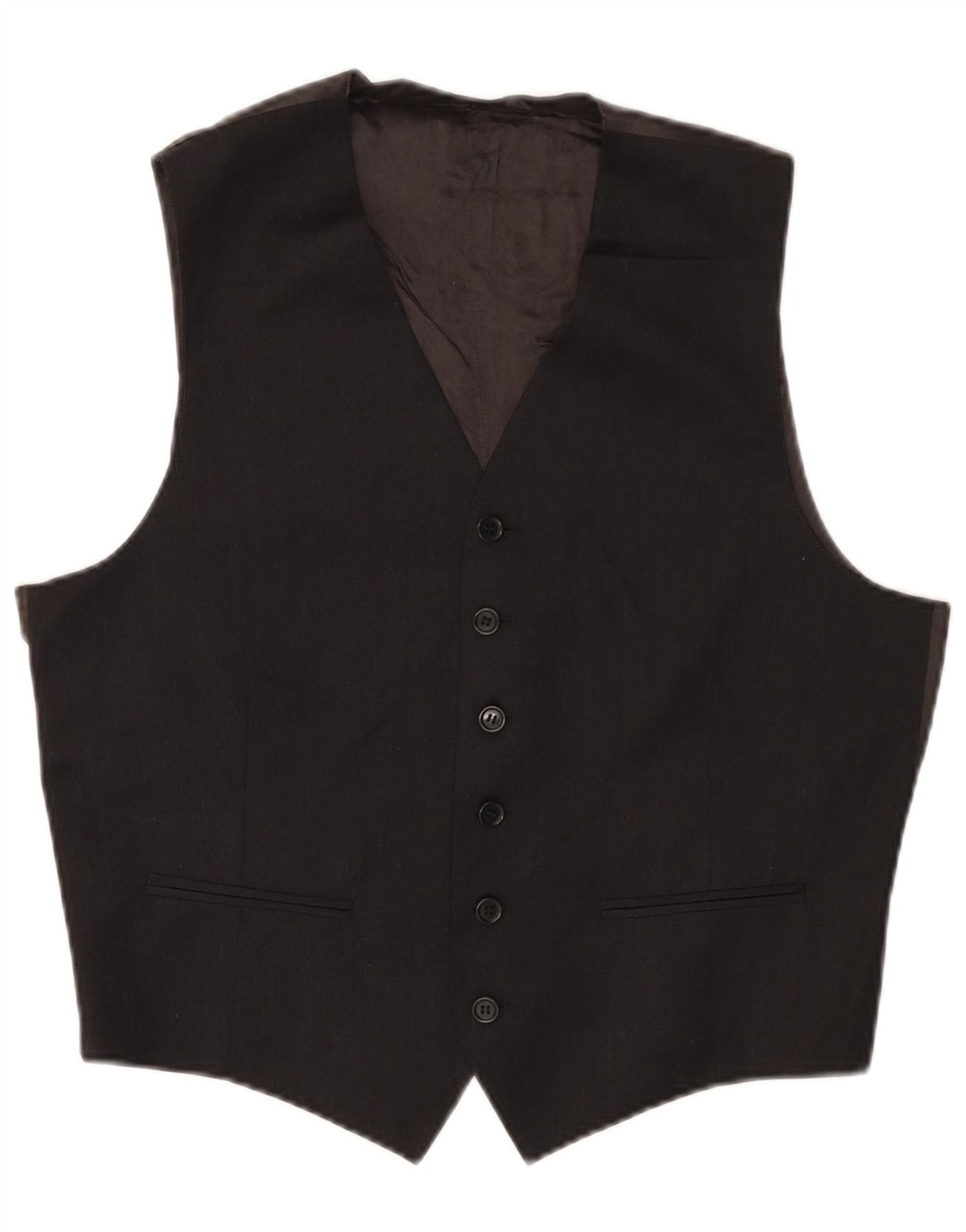 Chaleco vintage para hombre gris medio