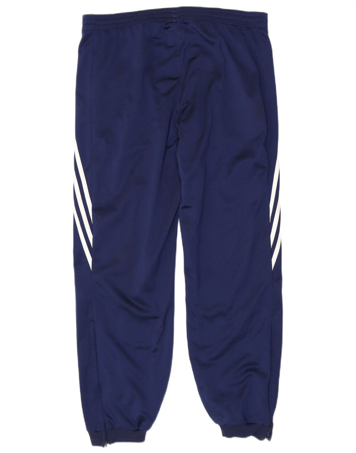 Adidas Hombre Pantalones De Chándal Joggers Grande Azul Marino Poliéster