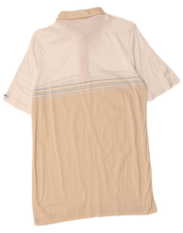 Baila Polo Hombre Algodón Color Block Beige Pequeño