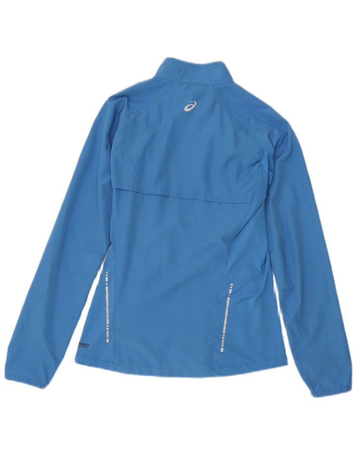 Asics - Chaqueta de chándal para mujer, talla 8, color azul