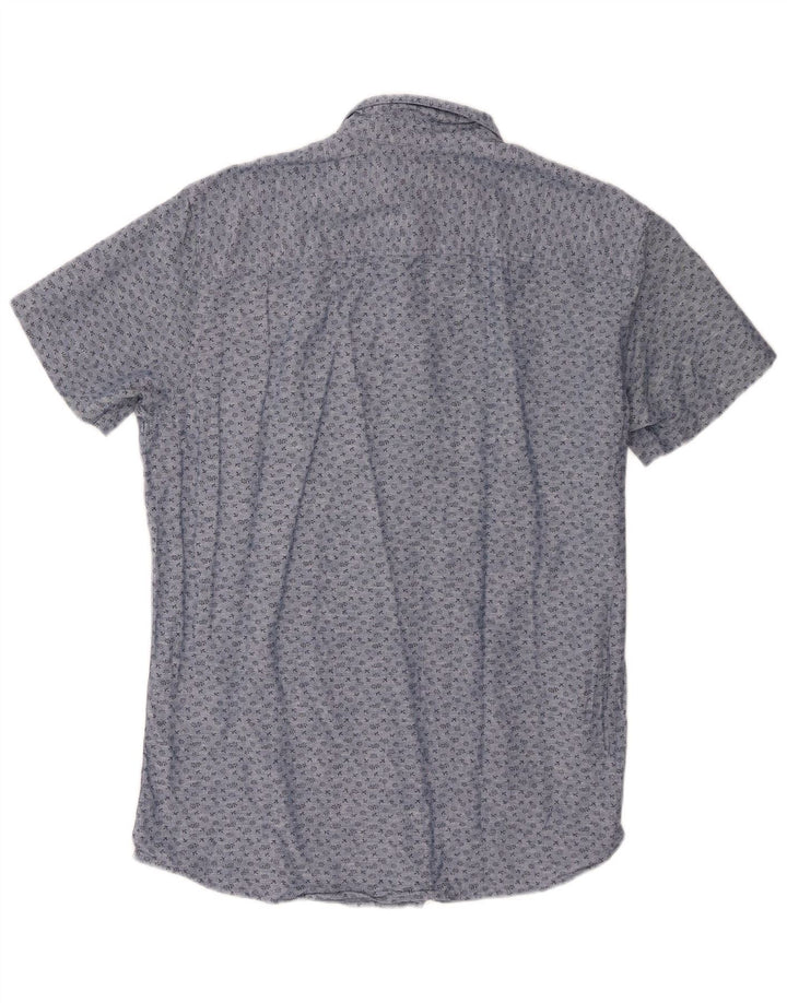 Camisa Jack & Jones Hombre Slim Fit Algodón Azul Grande