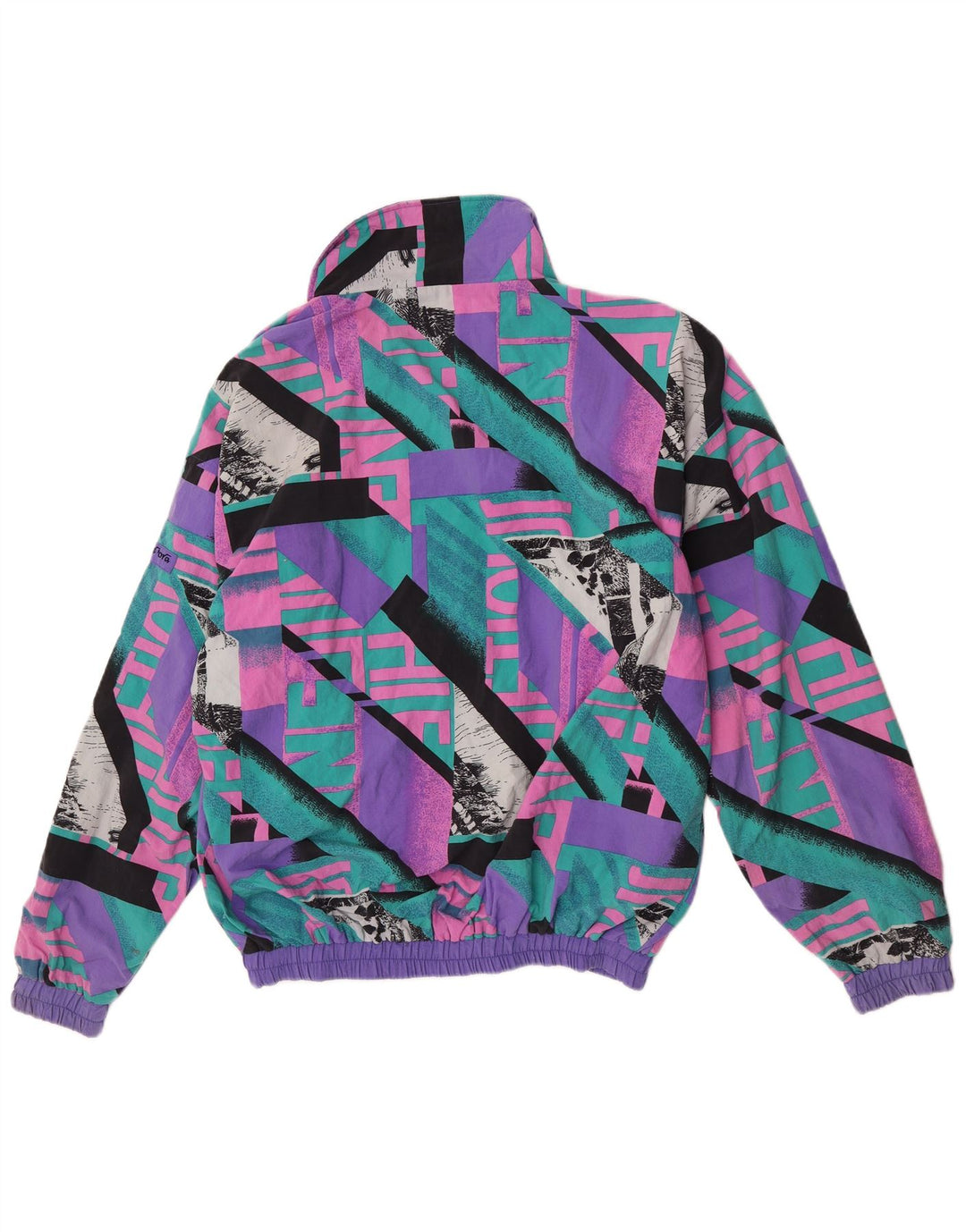 Pandora Hombre Gráfico Chándal Top Chaqueta XL Púrpura Geométrico