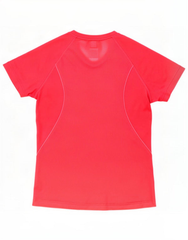 Camiseta Adidas Climacool para mujer UK 44 Poliéster rosa medio