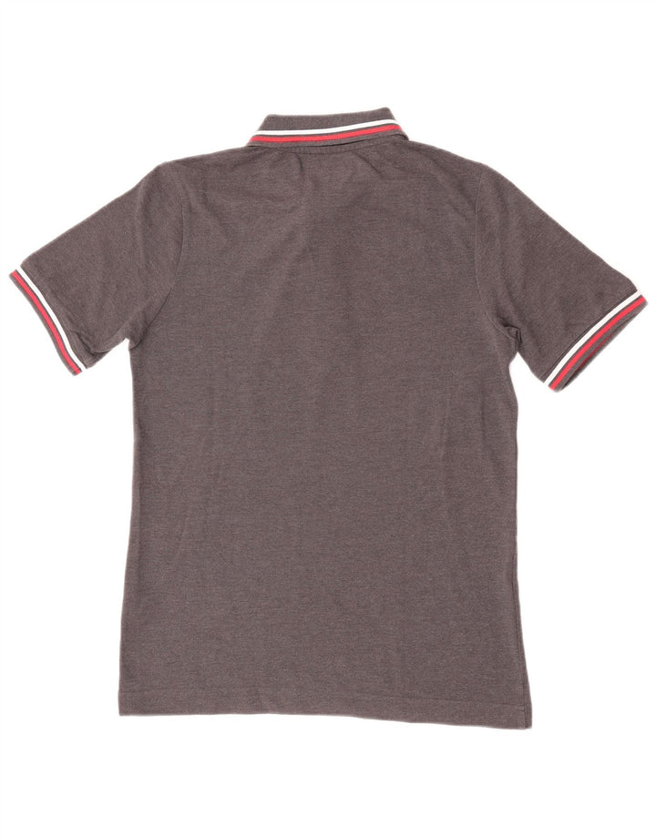 Kappa Polo Hombre Small Gris Algodón