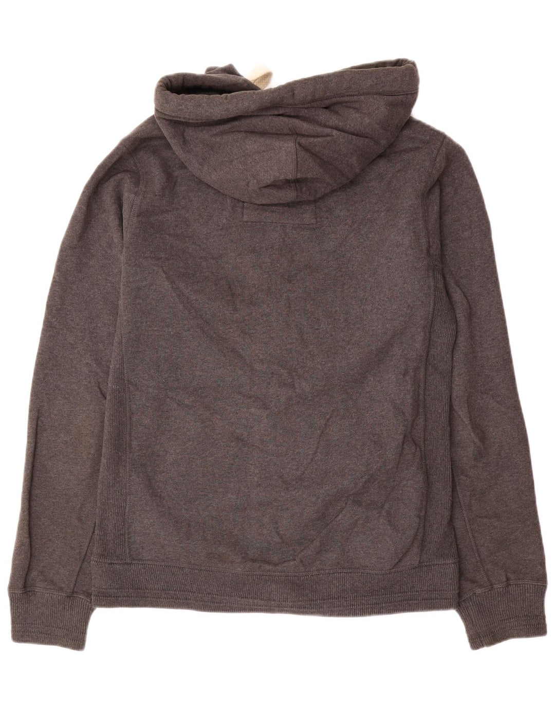 Fat Face - Sudadera con capucha y cremallera para hombre, talla pequeña, algodón gris