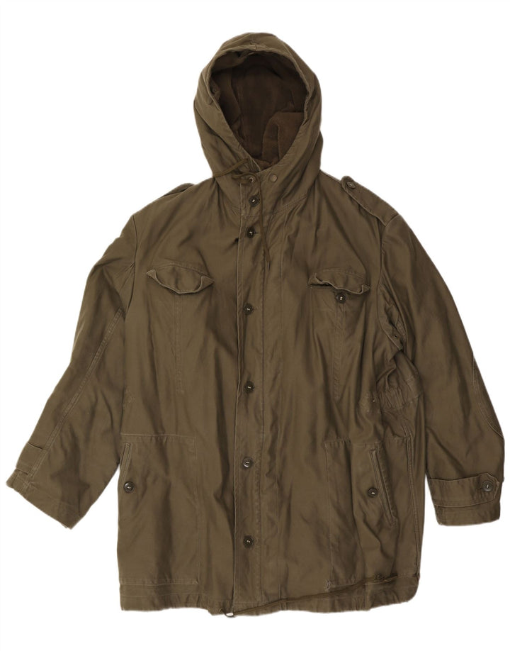 Parka militar con capucha para hombre UK 42 XL