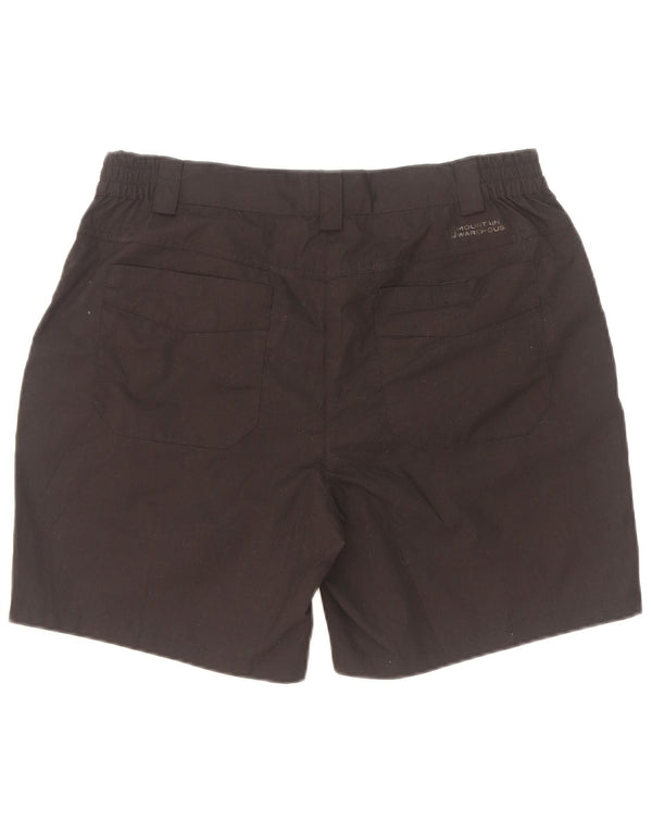 Pantalones cortos informales para mujer Mountain Warehouse UK 40 Medium W30 Poliéster negro