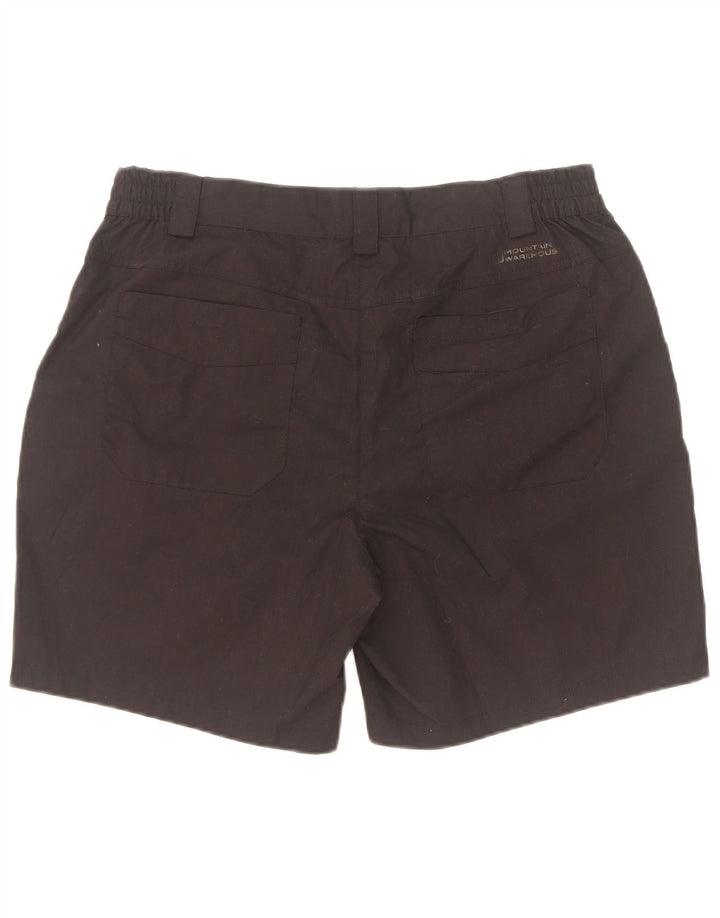 Pantalones cortos informales para mujer Mountain Warehouse UK 40 Medium W30 Poliéster negro