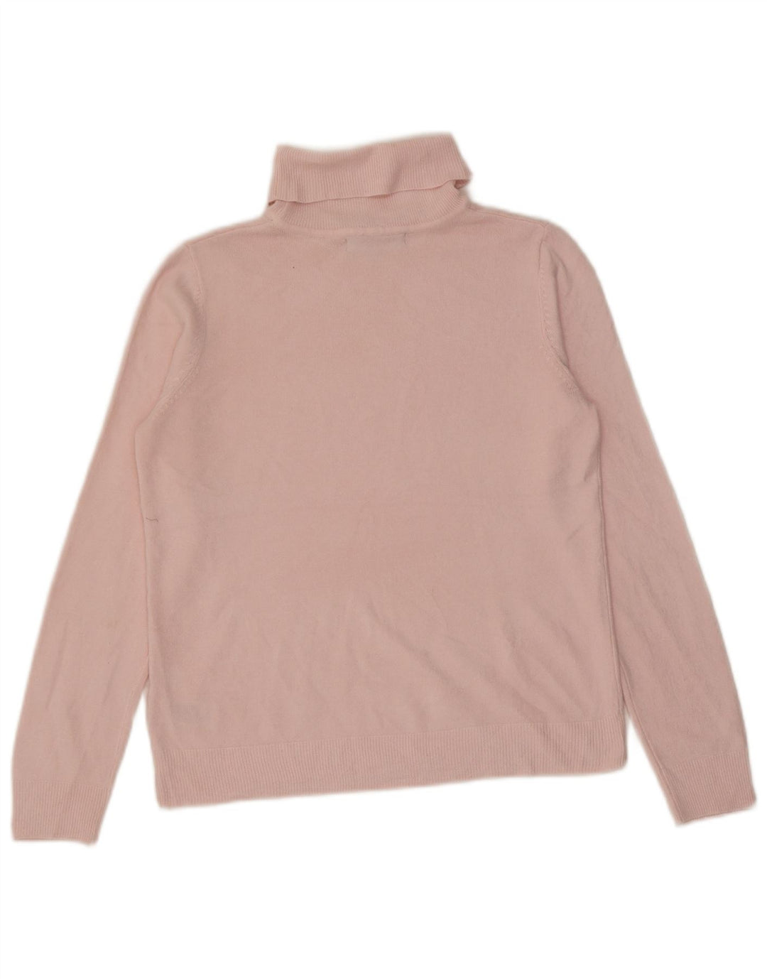 Marks & Spencer - Jersey con cuello vuelto para mujer, talla 40, acrílico rosa mediano