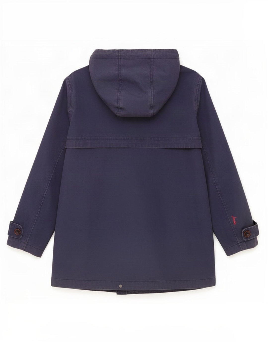 Chaqueta impermeable con capucha para mujer Joules UK 40 Medium Azul marino Algodón