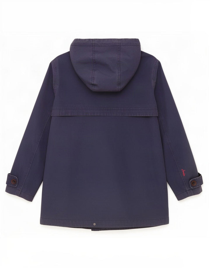 Chaqueta impermeable con capucha para mujer Joules UK 40 Medium Azul marino Algodón