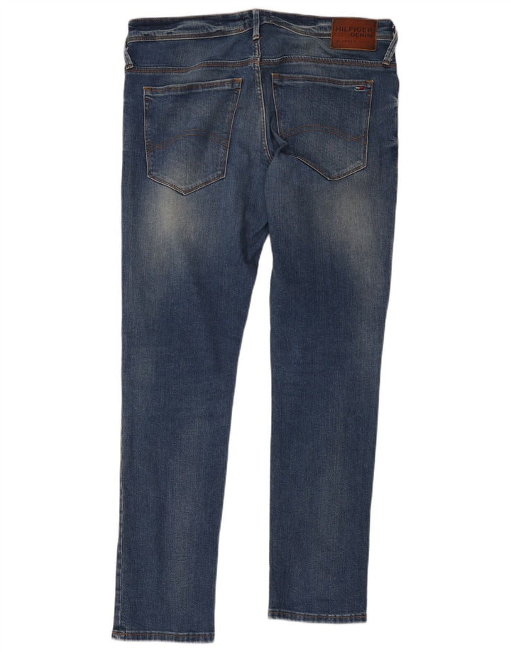 Tommy Hilfiger Vaqueros ajustados para hombre W34 L32 Algodón azul