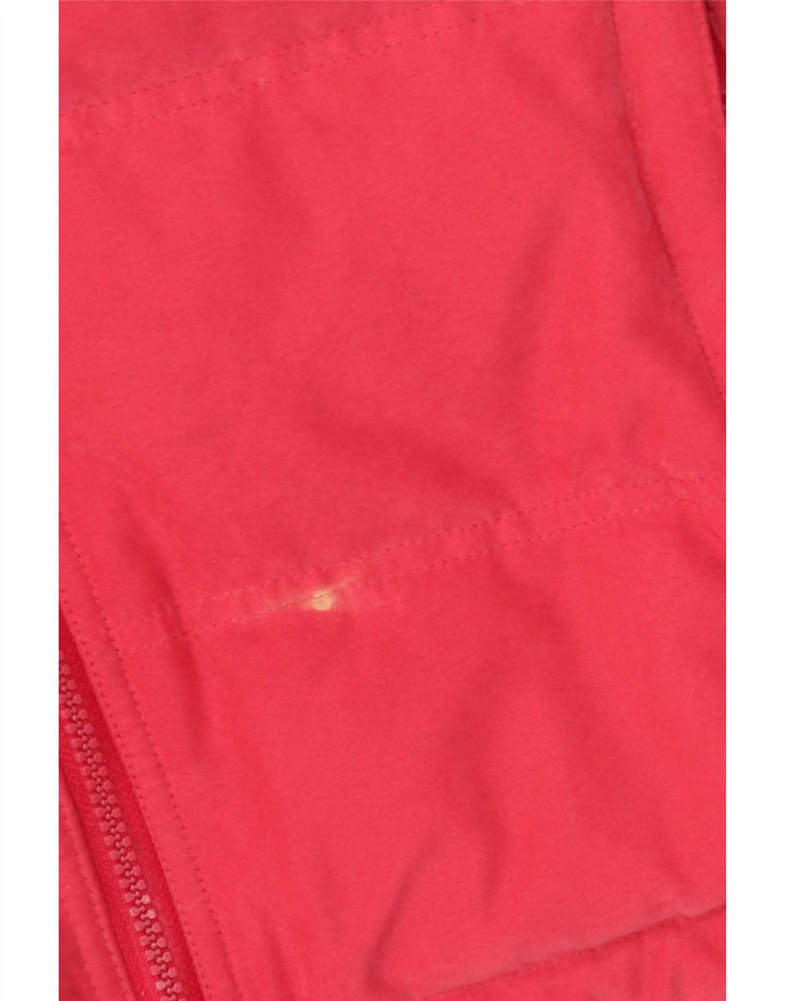 Musto Chaqueta Acolchada Extragrande para Mujer UK 10 Small Poliéster Rojo