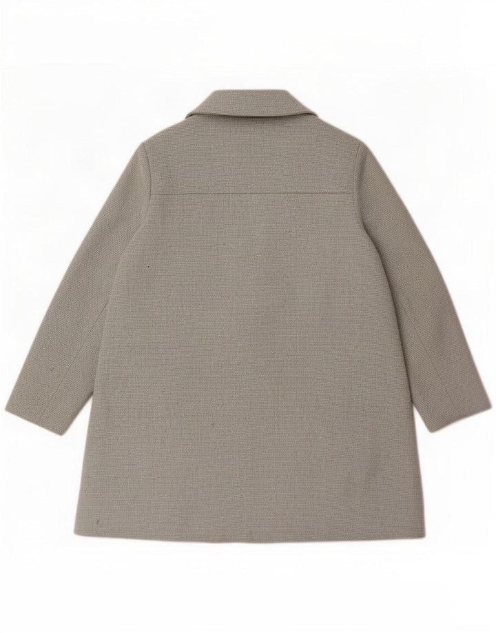 Topshop Abrigo abierto extragrande para mujer UK 42 Acrílico gris medio