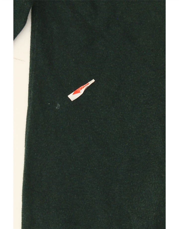 Massimo Dutti Hombre Jersey Con Cremallera En El Cuello Jersey Grande Verde Algodón