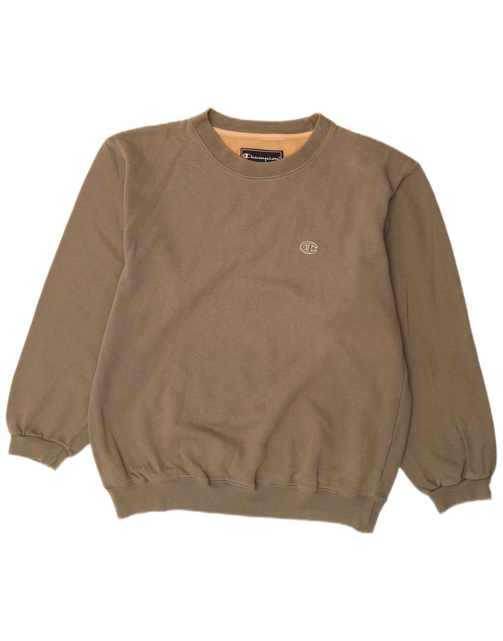 CHAMPION Sudadera Jumper para Hombre Algodón Marrón Medio