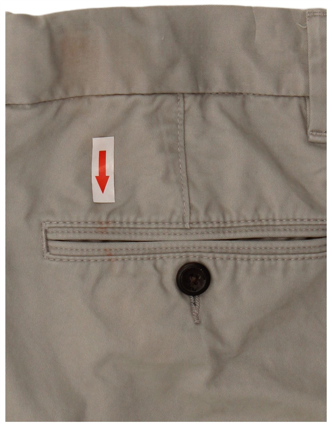 Marks & Spencer Pantalones cortos chinos para hombre W34 Algodón gris grande