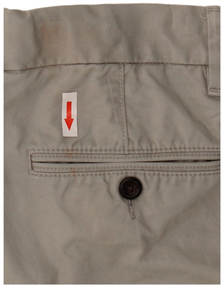 Marks & Spencer Pantalones cortos chinos para hombre W34 Algodón gris grande