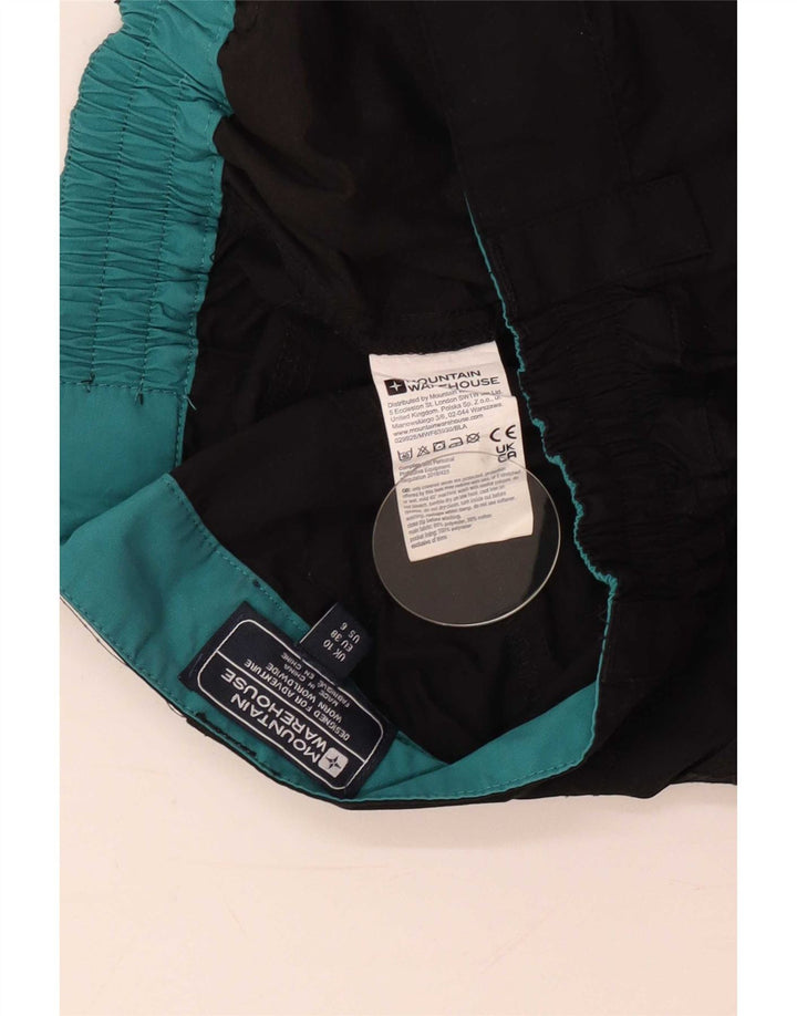 Pantalones cortos chinos para mujer Mountain Warehouse UK 10 Small W26 Poliéster negro