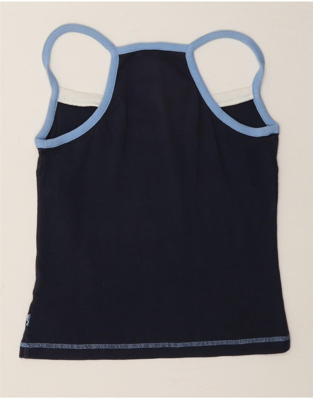 Fila Cami Top para mujer UK 12 Medium Azul marino Algodón