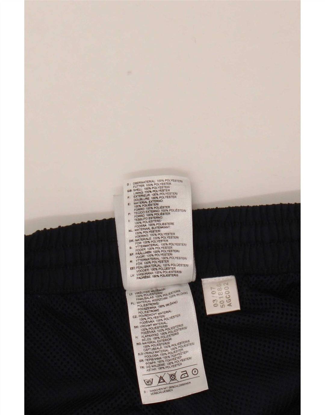 Adidas Hombre Pantalones De Chándal Joggers Medium Azul Marino Poliéster