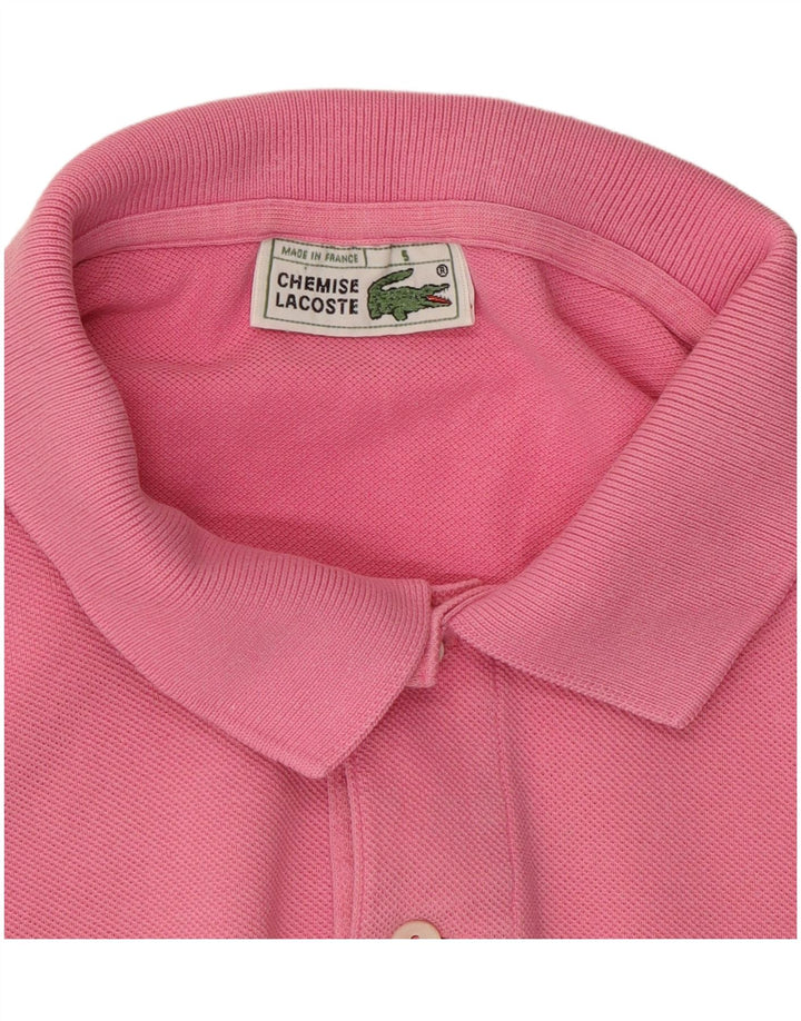 Polo Lacoste para hombre talla 5 grande rosa
