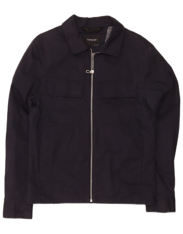 Marks & Spencer Chaqueta utilitaria para hombre UK 36 Small Azul marino