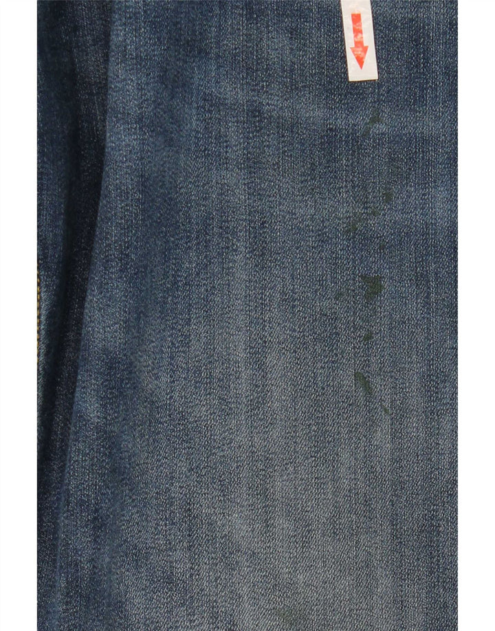 Lee Vaqueros Rectos Brooklyn Para Hombre W36 L30 Algodón Azul