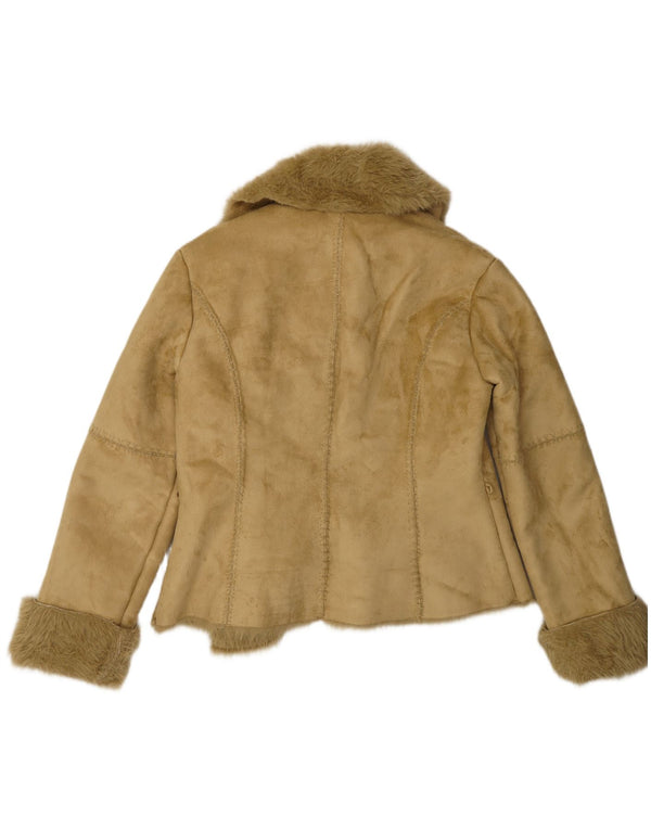 Chaqueta Sherpa Benetton IT 46 Large Verde Poliéster