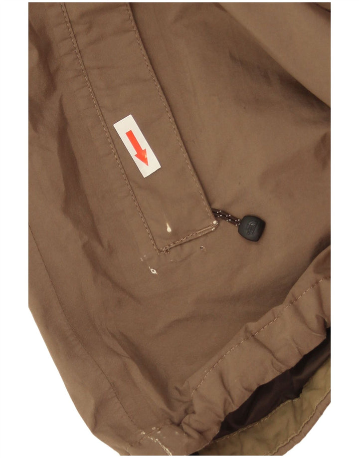 The North Face Chaqueta impermeable con capucha para hombre UK 40 Large Marrón Poliéster