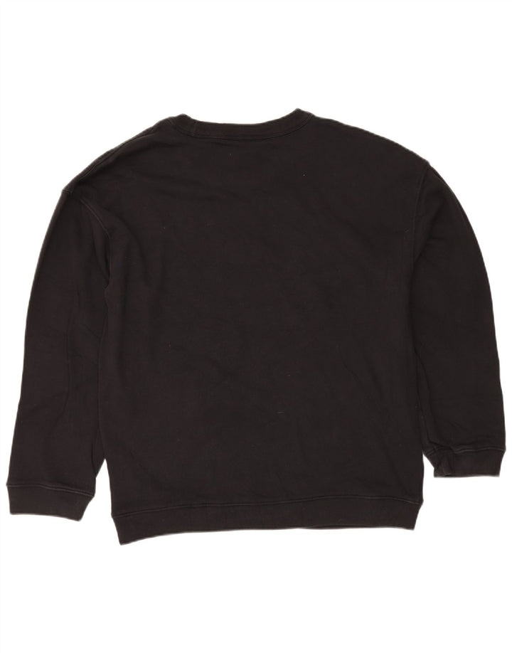 Adidas Hombre Sudadera Jumper Medium Negro Algodón