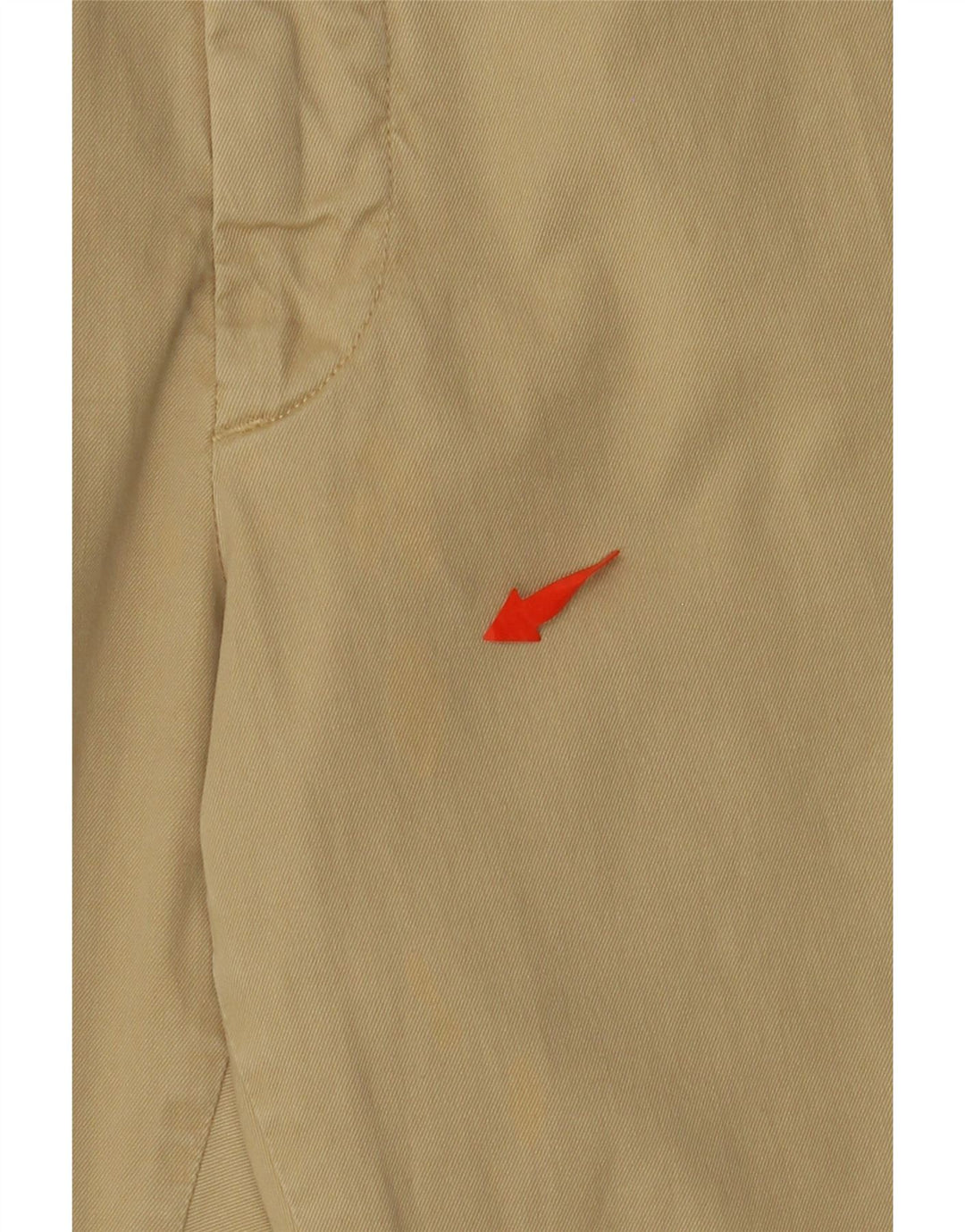 POLO RALPH LAUREN Pantalón chino recto para hombre W38 L32 Algodón beige
