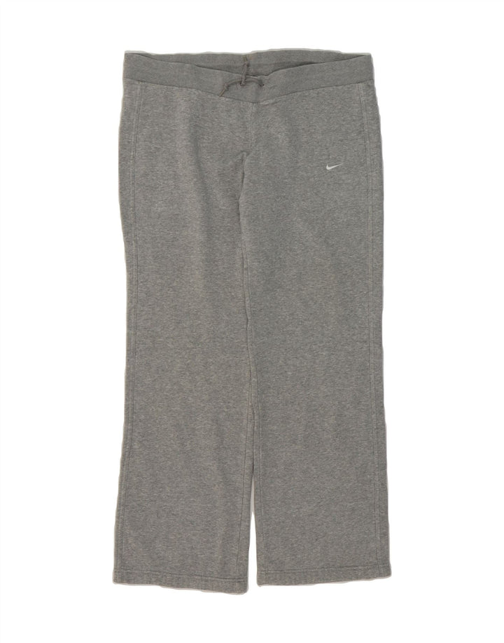 NIKE Womens Tracksuit Trousers UK 14 Medium Grey Cotton Vintage Nike and Second-Hand Nike from Messina Hembry 