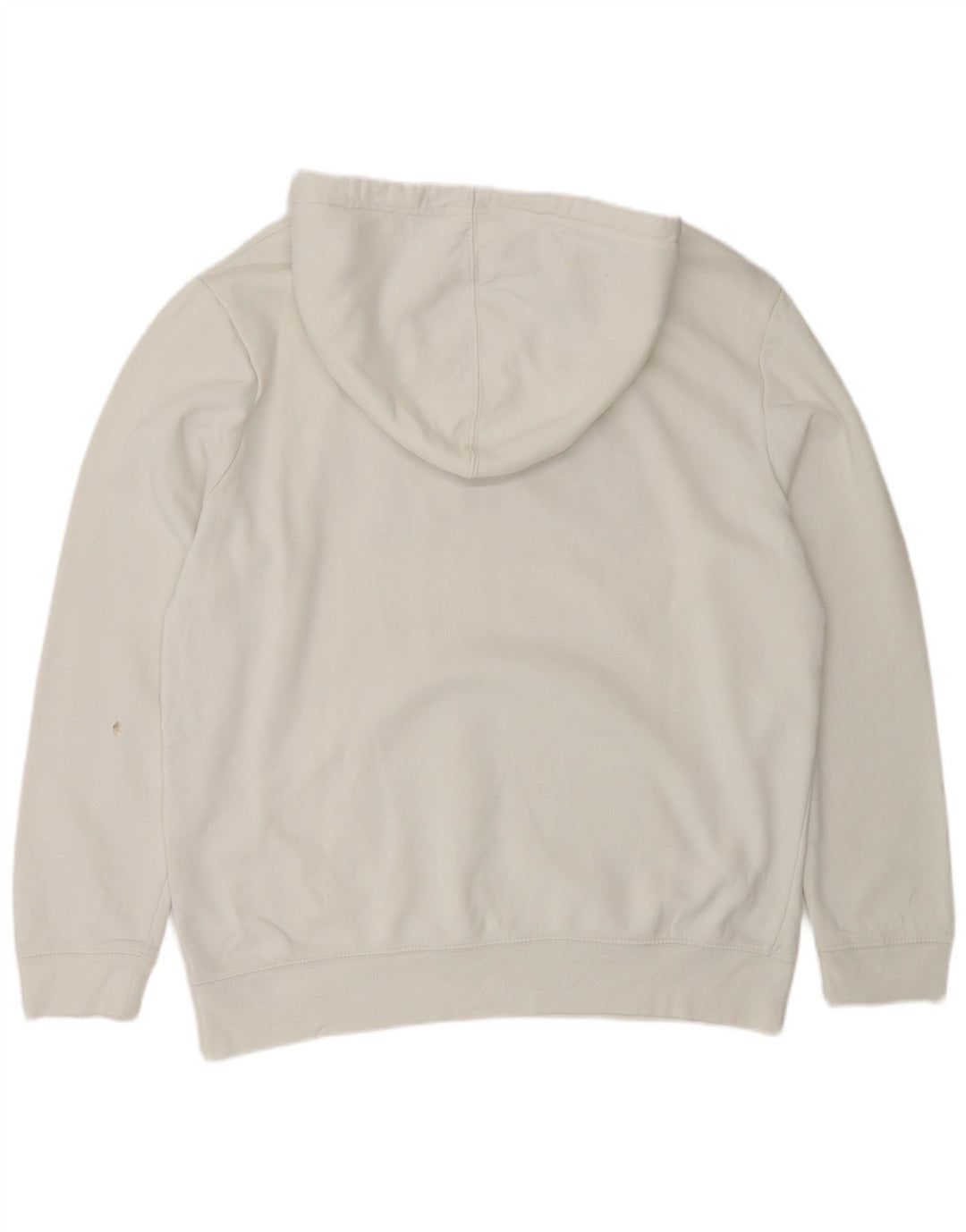 Gap Hombre Sudadera Con Capucha Gráfica Jersey Grande De Algodón Blanco