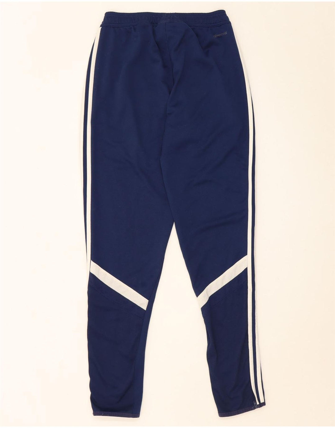 ADIDAS Hombre Climacool Chándal Pantalones Pequeños Azul Marino Colorblock