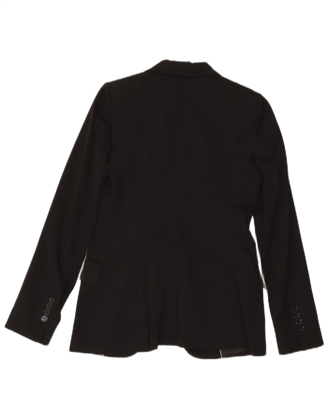 Massimo Dutti Chaqueta Blazer De 1 Botón Mujer EU 38 Small Lana Negra