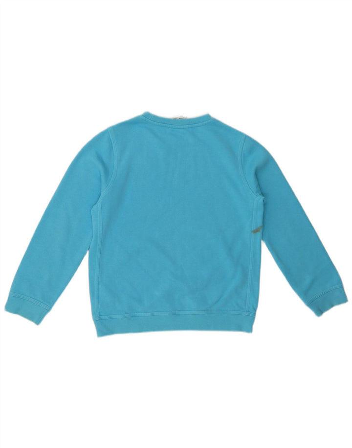 NIKE Sudadera para niño Jumper 10-11 años Azul Medio Algodón