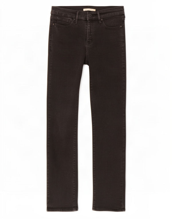 Levi's Mujer 312 Shaping Slim Jeans W28 L32 Algodón Negro