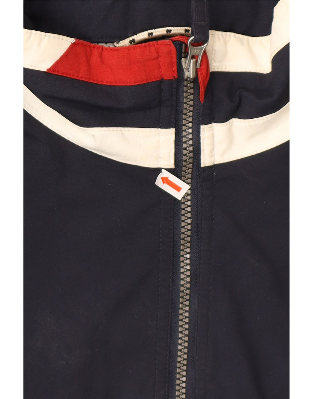 Murphy & Nye Chaqueta bomber para hombre Sailmakers UK 44 2XL Azul marino Colorblock
