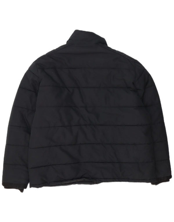 Marks & Spencer Chaqueta acolchada para hombre UK 46 3XL Poliéster negro