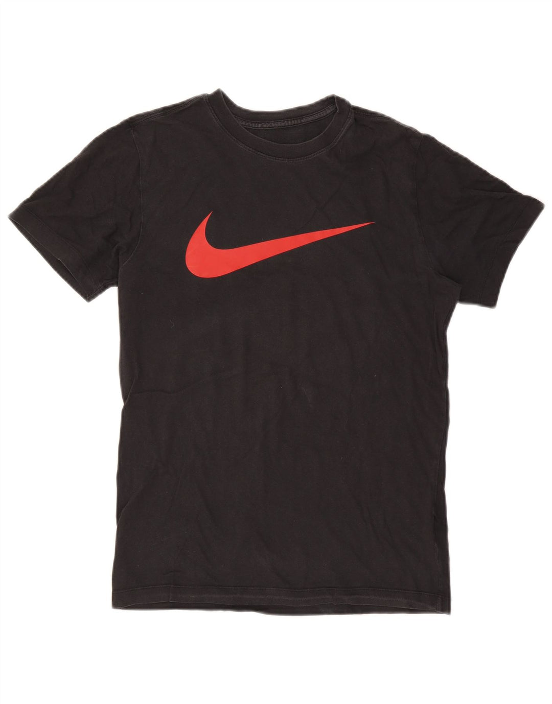 Nike - Camiseta gráfica para hombre, talla pequeña, algodón negro